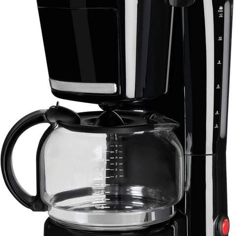 Exquisit exquisit cafetière filtre KA 3102 swi, 1,25l Kaffeekanne, Papierfilter 1x4