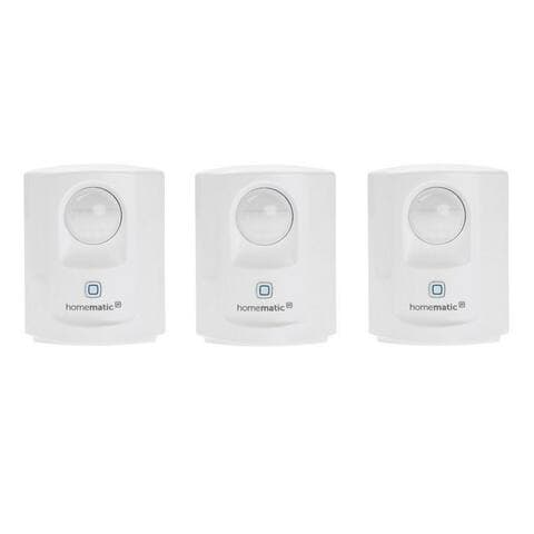 Homematic Homematic IP Bewegungsmelder avec Dämmerungssen.,innen 3er Set maison connectée-Steuerelement