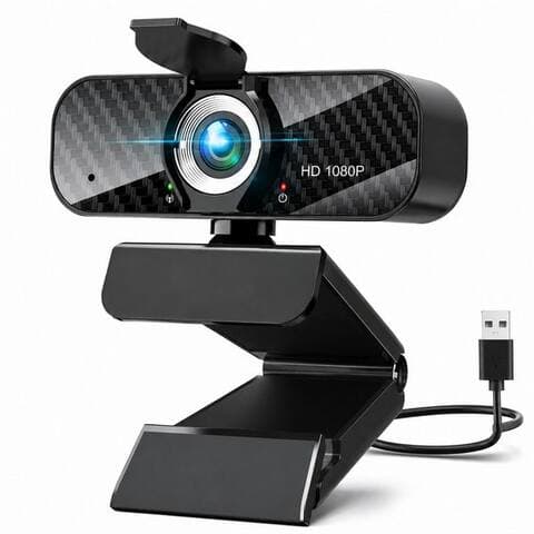 XBOX Vornix webcam Full HD 1080P avec eingebautem microphone webcam (WiFi (Wi-Fi), Mini Plug and Play pour Desktop &
