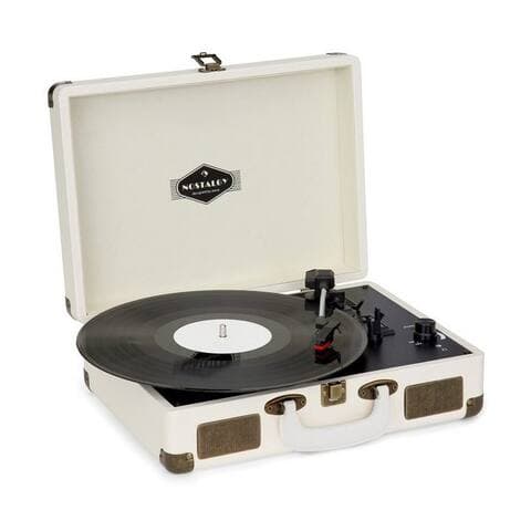 Auna Auna Peggy Sue platine vinyle (Riemenantrieb, Schallplatine vinyle Retro avec enceinte Vinyl platine vinyle)