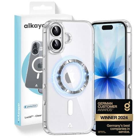 APPLE alkaya. Coque pour smartphone Premium Coque Magsafe pour Apple iPhone Case Magnet Cover Bumper Schutz iPhone 17, 6,3
