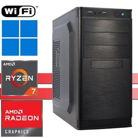 X-Hardware X-HARDWARE X-Business 5700G, 32 GB RAM, 1000GB SSD + bis zu 4TB HDD PC professionnel (AMD Ryzen 7 5700G, AMD