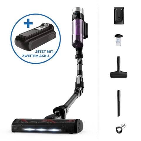 ROWENTA Akku-Hand-et aspirateur balai X-Force Flex 9.60 Allergy, sans fil, bis zu 100 Air W, ultraleicht, 250 W,
