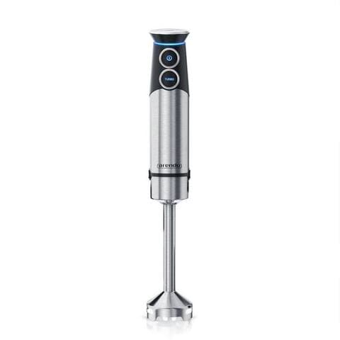 Arendo Arendo Stabblender Edelstahl Pürierstab, Handblender, stufenlose Regelung, silber, 1500 W, 2