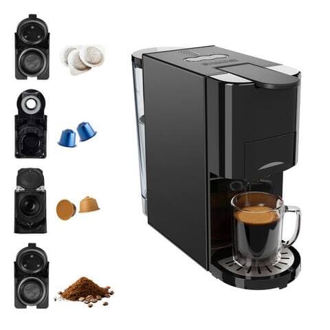 Princess PRINCESS machine à capsules 249454, 4-in-1 Multi-Kapsel – 19 bar - Kaltbrühen