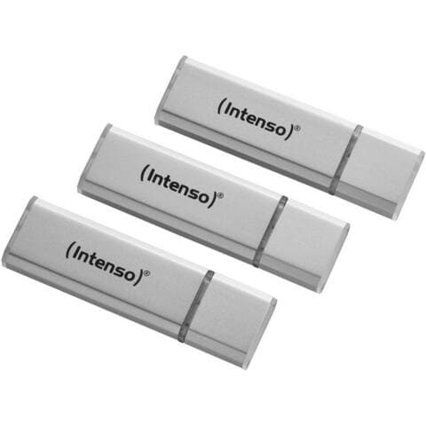 Intenso Intenso Intenso AluLine USB Drive 32GB 3er Pack - clé USB clé USB (pratiquees et elegantes Design)