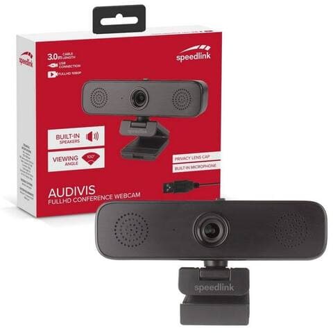 Speedlink Speedlink AUDIVIS Videokonferenz webcam Konferenz 100° webcam (pour Video-Konferenz avec microphone + enceinte