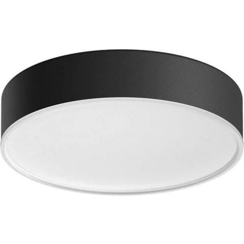 PHILIPS Hue Smarte LED-luminaire White Ambiance Enrave Deckenluminaire S Noir, Abschaltautomatik, Bluetooth, CCT -