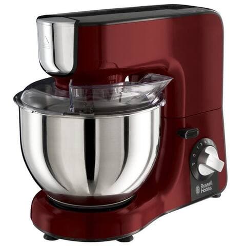 Russell RUSSELL HOBBS robot de cuisine 23480-56 Multi Desire Rouge, 1000 W, 5 l Schüssel, Knetmaschine,