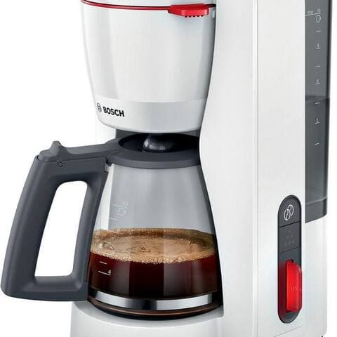 BOSCH cafetière filtre MyMoment TKA3M131, 1,25l Kaffeekanne, Papierfilter 1x4, 60min Warmhaltefunktion, Aroma