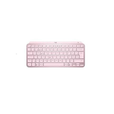 LOGITECH MX Keys Mini sans file clavier Bluetooth, Schweizer QWERTZ -Rose PC-clavier