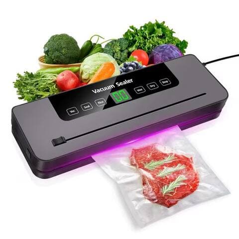 Montegoni Montegoni sous-vide Vakuumiergerät avec Cutter & 10 Beuteln, Versiegelungsmaschine pour Lebensavectel