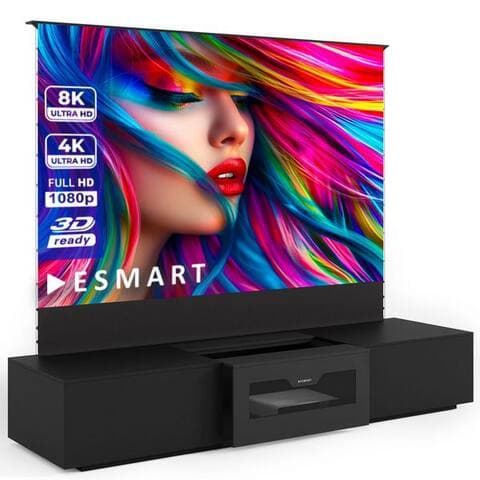 Esmart ESMART Expert FSXL Lowboard Motorleinwand