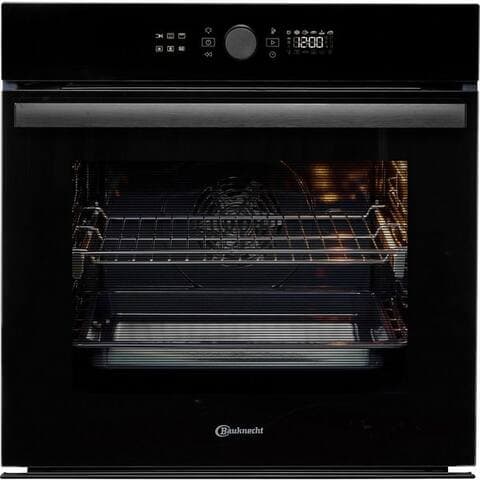 Bauknecht BAUKNECHT four BBI4S8HM1SK, avec 1-fach-Teleskopauszug, Hydrolyse, 310°C Pizza-Funktion – wie frisch aus dem