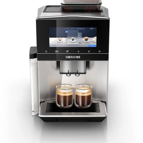 SIEMENS machine expresso automatique EQ900 TQ903D43, intuitives 6,8" TFT-écran, Geräuschreduzierung, App-commande,