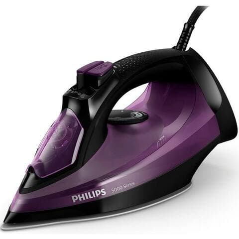 PHILIPS Dampffer à repasser DST5030/80 5000 Series, 2400 W, SteamGlide Plus Bügelsohle, 320 ml Wassertank, 180 g