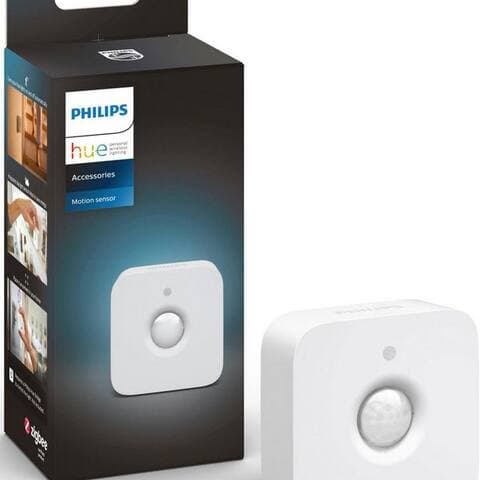 PHILIPS Hue Bewegungsmelder Indoor capteur weiß, (1-St), sans fil, batteriebetrieben, Tageslumière- et