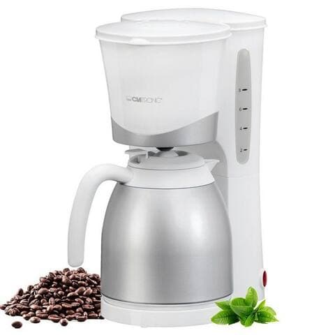Clatronic CLATRONIC cafetière filtre KA 3327, machine à café avec Thermoskanne, pour 8-10 Tassen