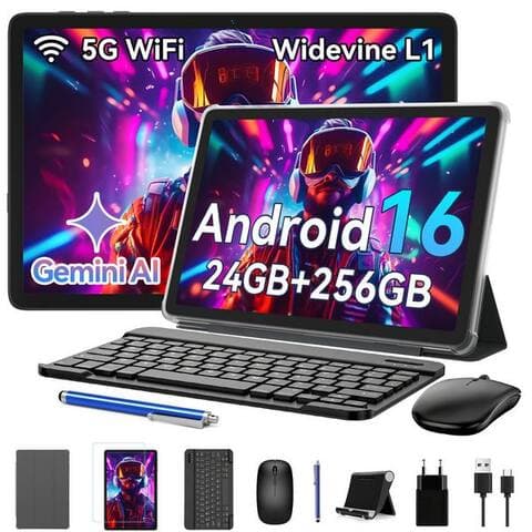 Vekfulpc VekfulPC 10" Android 16 256GB avec Zubehör tablette (10", 256 GB, Android 16, Android 16, avec