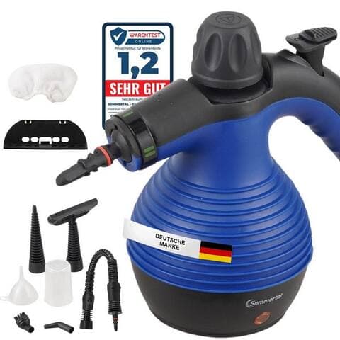 Sommertal Sommertal Handdampfreiniger Sommertal Dampfreiniger Handgerät SC350, Kompakter Hand-Dampfreiniger pour alles