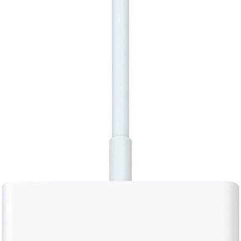 APPLE USB-C Digital AV MultiPort - USB Typ C zu HDMI/USB Typ A/USB Typ C USB-Adapter USB Typ C zu HDMI, USB Typ A,