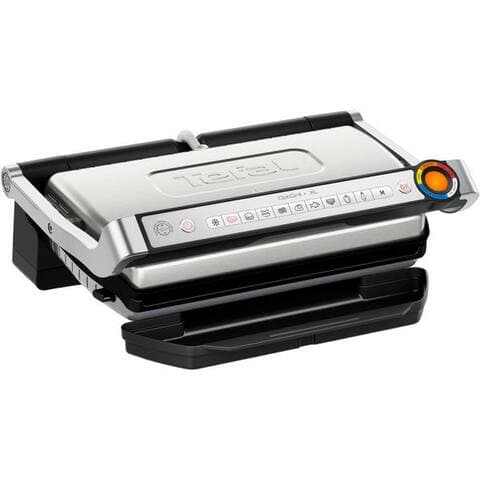 TEFAL Kontaktgrill OptiGrill + XL, erneuerte Kochstufenanzeige, 9 automatische Programme, 2000 W, manuelles
