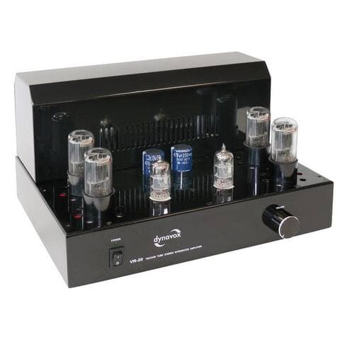 Dynavox Dynavox VR-20 Vollamplificateur (Nombre de canaux: 2-canaux, 20 W, Röhrenamplificateur, Vintage-Design,