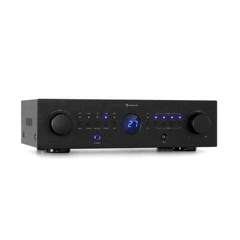 Auna Auna AMP-CD950 DG Amplificateur audio (Nombre de canaux: 4-canaux, Digital Audio Bluetooth amplificateur HiFi