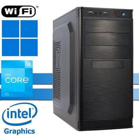 X-Hardware X-HARDWARE X-Power Computer 12100, 16GB RAM, 256GB + bis zu 4TB HDD PC professionnel (Intel Core i3 12100,