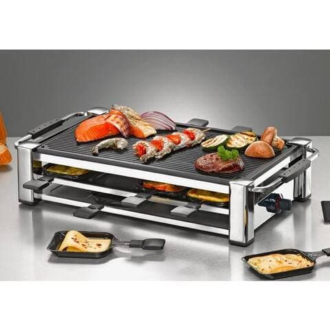 Rommelsbacher Rommelsbacher raclette Fashion RCC 1500, 8 raclettepfännchen, 1500 W