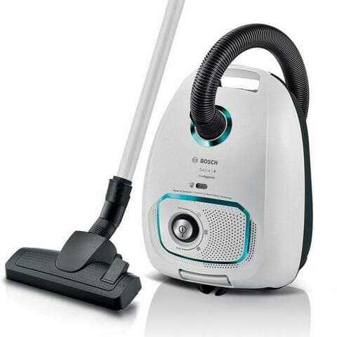 BOSCH aspirateur traîneau Serie 4 ProHygienic BGD41HYG, idéal pour Allergiker, Hygiene-Filter, 600 W, avec Beutel,