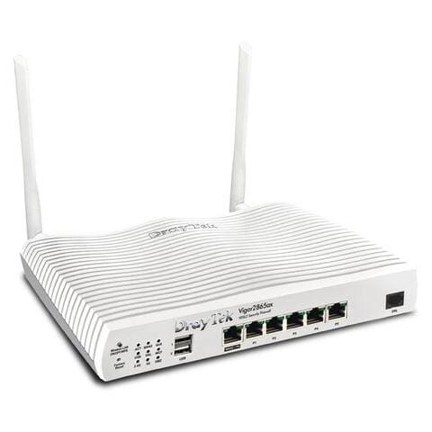 Draytek DrayTek Draytek Vigor 2865ax WiFi-routeur Gigabit Ethernet Dual-Band (2,4 WiFi-routeur
