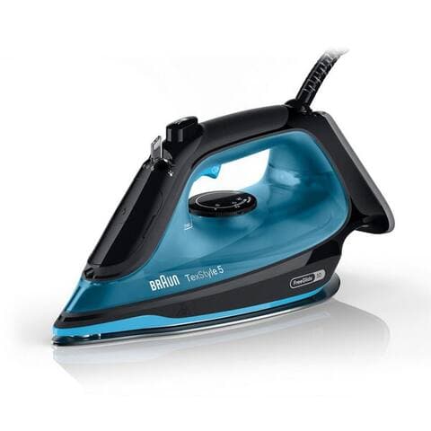 BRAUN Dampffer à repasser TexStyle 5 SI 5256 BL - 2.600 W, 210 g Dampfstoß, 300 ml Wassertank, 2600 W, 50 g