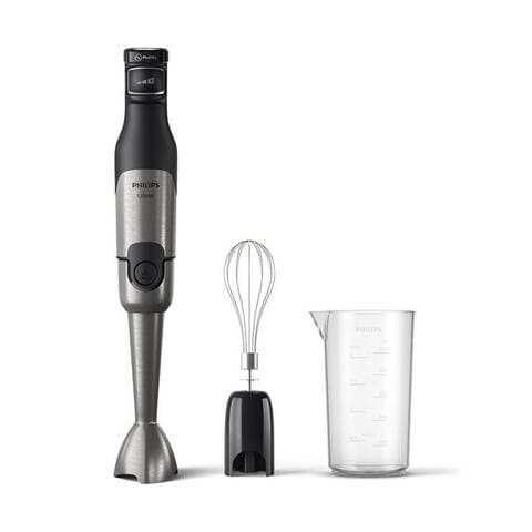 PHILIPS Stabblender HR2682/00 5000 Series, avec ProMix-Technologie, 1200 W, Becher et Schneebesenaufsatz;