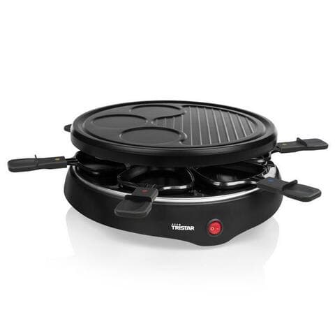 Tristar Tristar raclette Tristar RA-2998 raclette – pour 6 Personen – Grillplatte avec Crêpe-Form, 6 Personen -