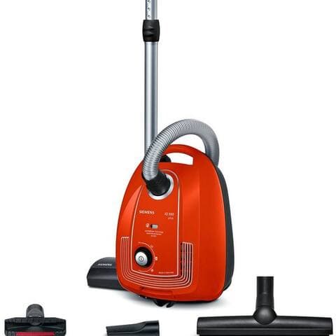SIEMENS aspirateur traîneau Plus Liaveced Edition iQ300 VSP3AAAA, Rouge, 750 W, avec Beutel, hohe Saugkraft, langes