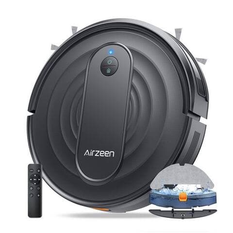 Honiture Honiture robot aspirateur avec Wischfunktion 6000 Pa Saugpuissance, 2-in-1 Saugen et Wischen, 120 minutes