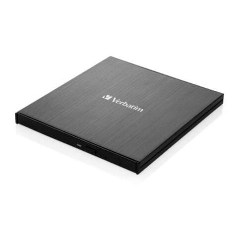 Verbatim Verbatim External Slimline USB 3.2 Gen Blu-ray-Brenner (Ultra HD 4K, Stromversorgung durch USB-Anschluss)