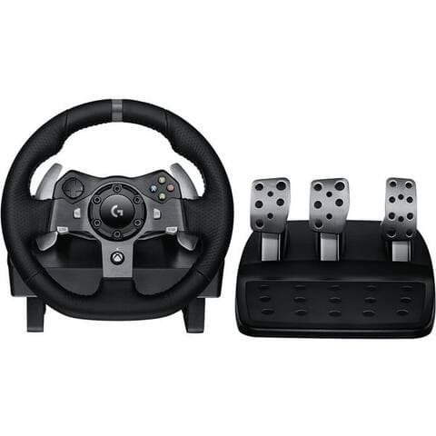 LOGITECH G920 Driving Force Rennlenkrad avec Pedalen USB Gaming-Lenkrad (Set, pour Plattform PC, Xbox Series X, S,