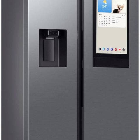 SAMSUNG Side-by-Side RS97F RS90F67BETEF, 178 cm hoch, 91,2 cm breit