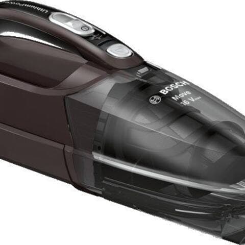 BOSCH Akku-aspirateur à main BHN16L 16Vmax, hohe Saugkraft, lange Laufzeit, flexible Reinigung, beutellos, idéal