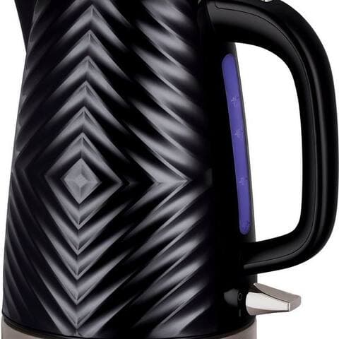 Russell RUSSELL HOBBS bouilloire Groove Black 26380-70, 1,7 l, 2400 W, Edelstahl, Schnellkochfunktion,