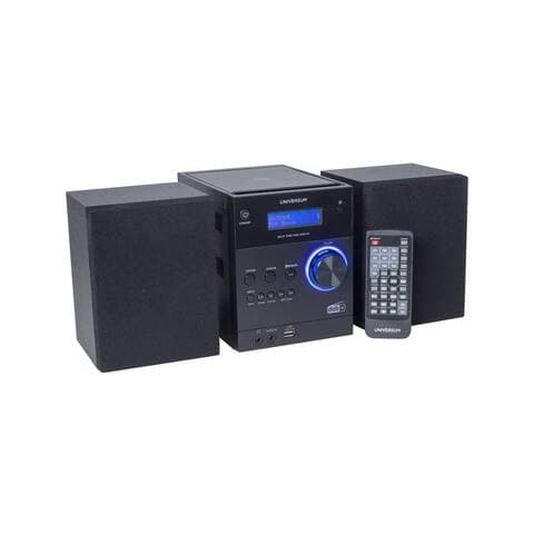 Universum Universum MS 300 black Kompaktanlage (Stereoanlage avec CD, DAB+, UKW radio, Bluetooth, AUX In et USB)