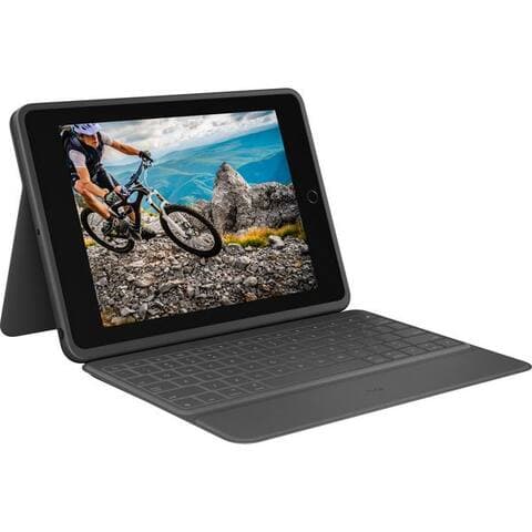 LOGITECH Logitech RUGGED FOLIO, clavier, (pour iPad 7., 8. clavier