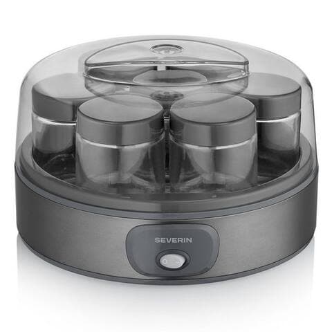 Severin Severin yaourtière JG 3510, Joghurt selber machen, 7 Gläser Inclus, energiesparend