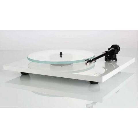 Rega rega Planar 2 platine vinyle inkl. transparenter Abdeckhaube weiß/Noir platine vinyle (Riemenantrieb)