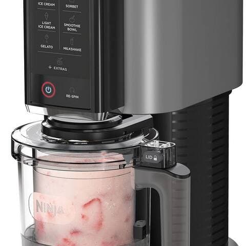 NINJA sorbetière NC302EU Creami, 0,473 l, 800 W, avec 2 Dessertbehältern