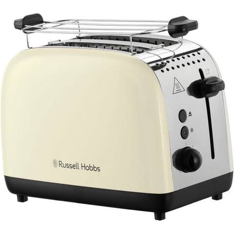 Russell RUSSELL HOBBS grille-pain Colours Plus 26551-56, 2 lange Schlitze, pour 2 Scheiben, 1600 W
