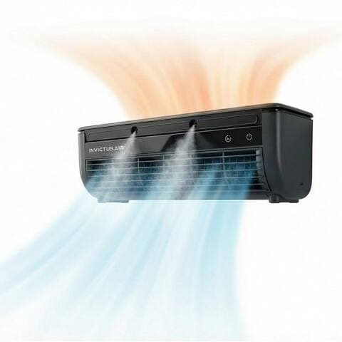 Genius Genius ventilateur colonne INVICTUS AIR AC5 Luftkühler sans fil, avec Wasserkühlung, Flexibel nutzbar: