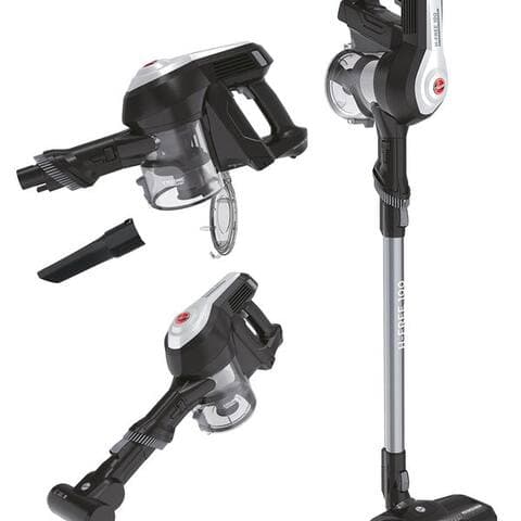 Hoover Hoover Akku-Hand-et aspirateur balai HF122BPT 011, Beutellos, Multi-Reinigungssystem, bis zu 40 minutes
